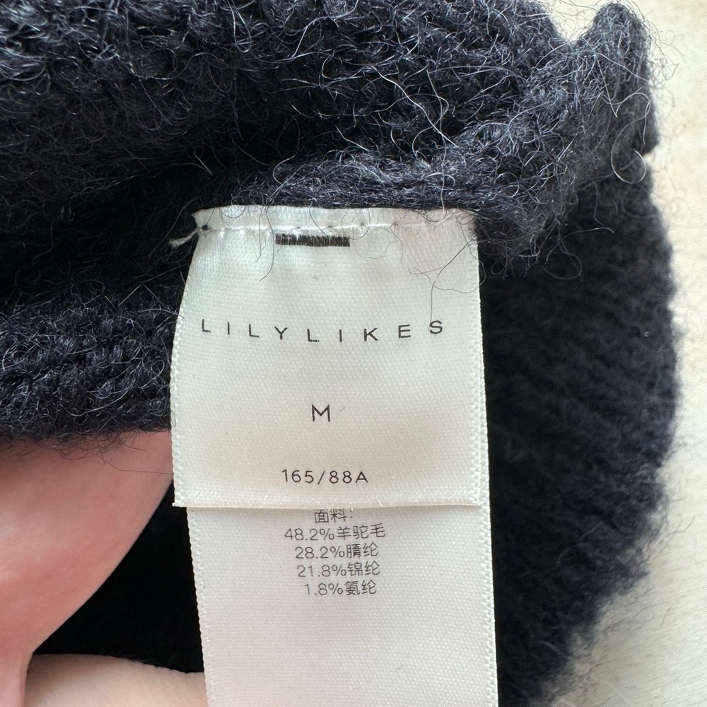 Lilylikes Oversized Colorblock Fuzzy Sweater - image 6